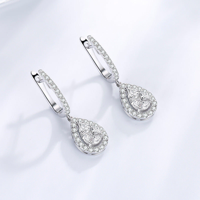 Pendientes Circonita Brillante (2x1)