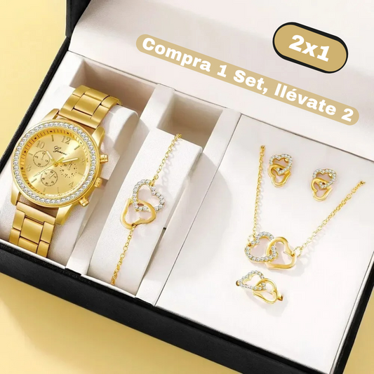 OFERTA 2X1 - SET GLAMOUR de Oro Eterno