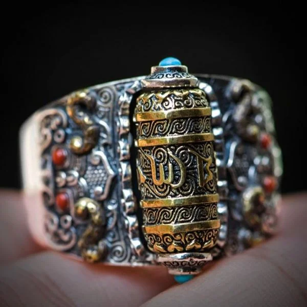Anillo ZEN TIBETANO Antiestrés 2x1